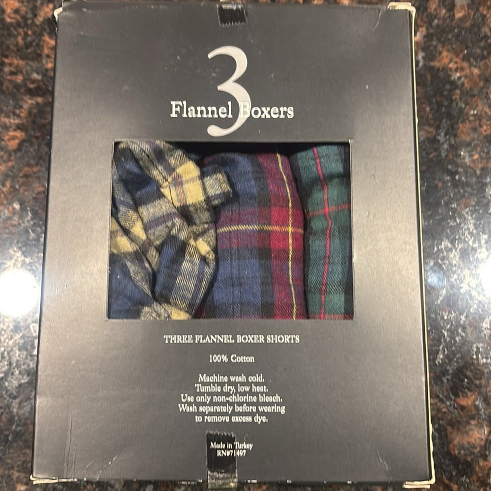 🎈NIB Joe Boxer flannel boxer shorts size XL - Picture 2 of 4